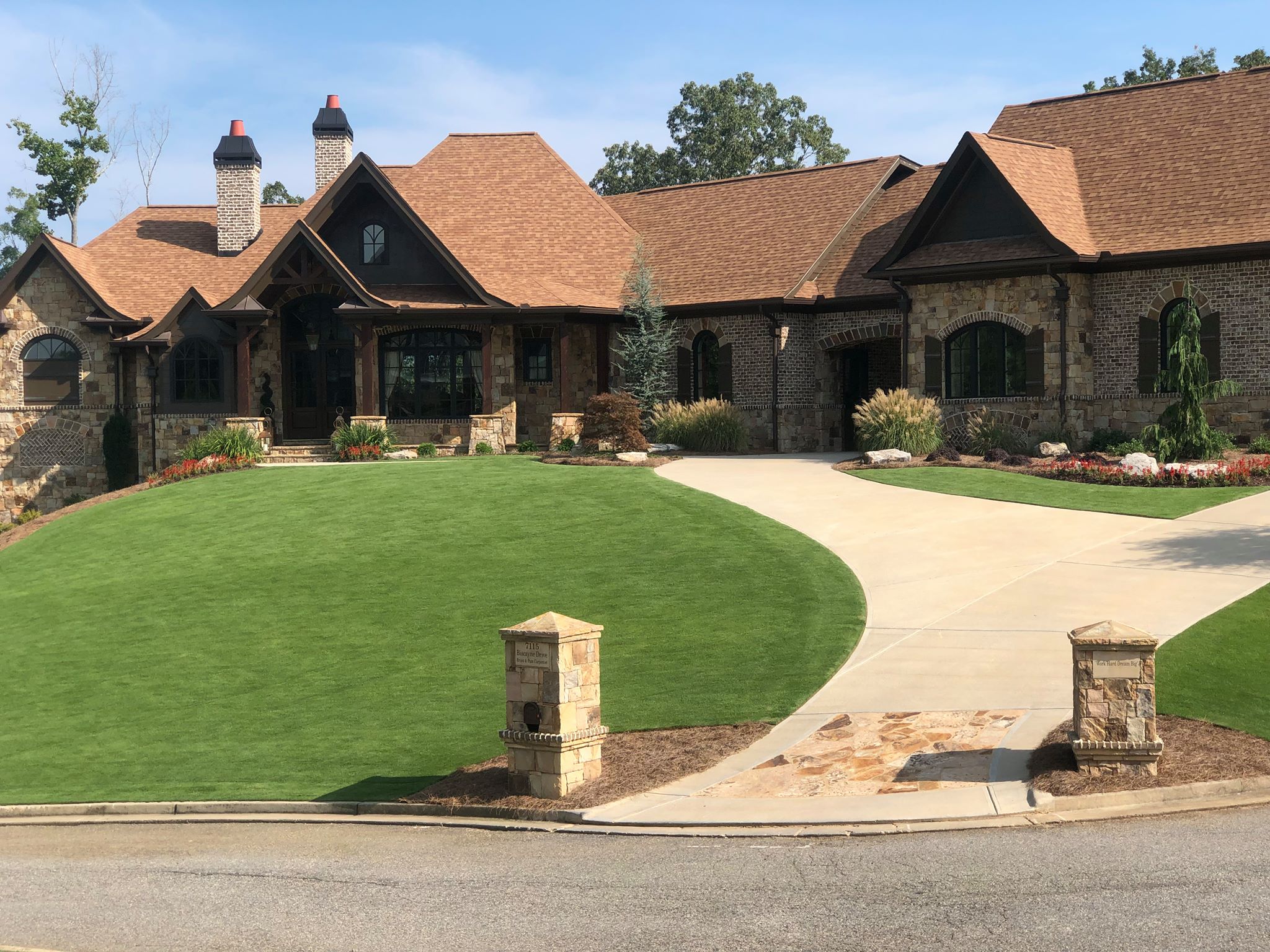 Landscape project photo from Live Oaks Landscapes