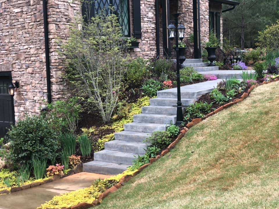 Landscape project photo from Live Oaks Landscapes